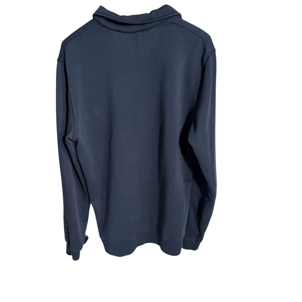 Saks Fifth Avenue Dark Blue Long Sleeve Polo - Picture 2 of 8